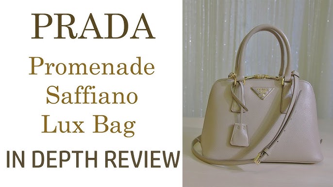 Review Tas Prada Saffiano Medium Promenade!
