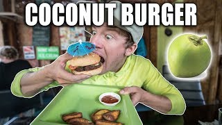 Coconut (BUKO) HAMBURGER.. !? // Coco LOCO Resto Philippines