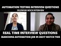 Automation Testing Interview Questions| Selenium Interview Questions| 0-2 years image