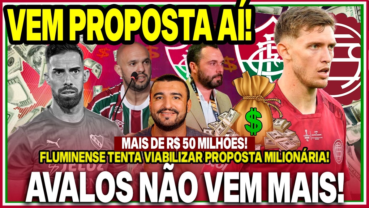 🚨EXCLUSIVO! FLU QUER CONTRATAR CASTILLO! DIRETORIA TENTA VIABILIZAR NEGÓCIO MILIONÁRIO!😨AVALOS MELOU