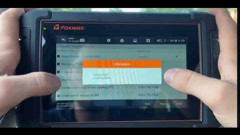  How To Perform a BiDirectional Diagnostics test FOXWELL Scan NT809BT Pro