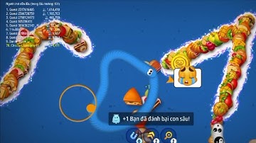 WORMATE ZONE. | Rắn săn mồi #3 BIGGEST SNAKE | vùng giun đất | game rắn