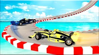 Top Speed Mega Ramp Formula Car Stunts Race Tracks - Gameplay Android game screenshot 3