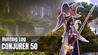 Final Fantasy XIV | A Realm Reborn | Hunting Log - Conjurer 50
