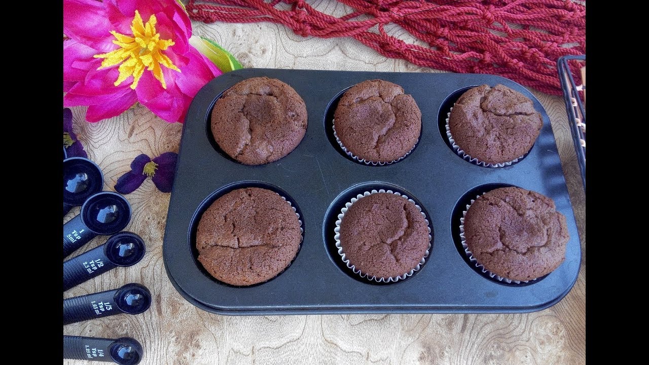 Eggless chocolate muffin Cake Easy Cupcake Recipe Kids Tiffin