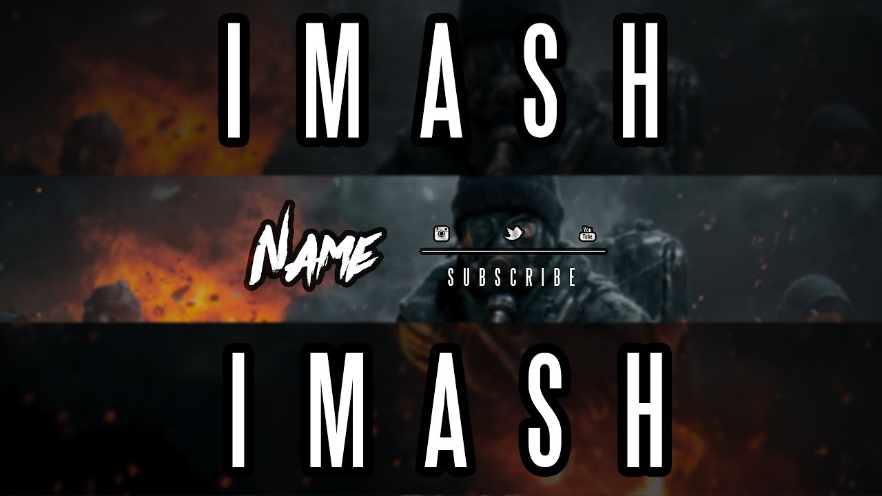 Rainbow Six Siege Banner Template | Speedart