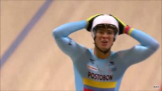 CAMPEÓN MUNDIAL: Fabián Puerta - Mundial de Ciclismo en Pista UCI 2018