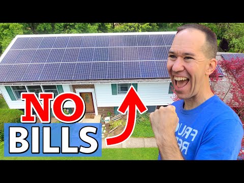 I Installed a Power Plant Myself | HUGE DIY Solar Panel System