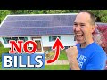 I Installed a Power Plant Myself | HUGE DIY Solar Panel System