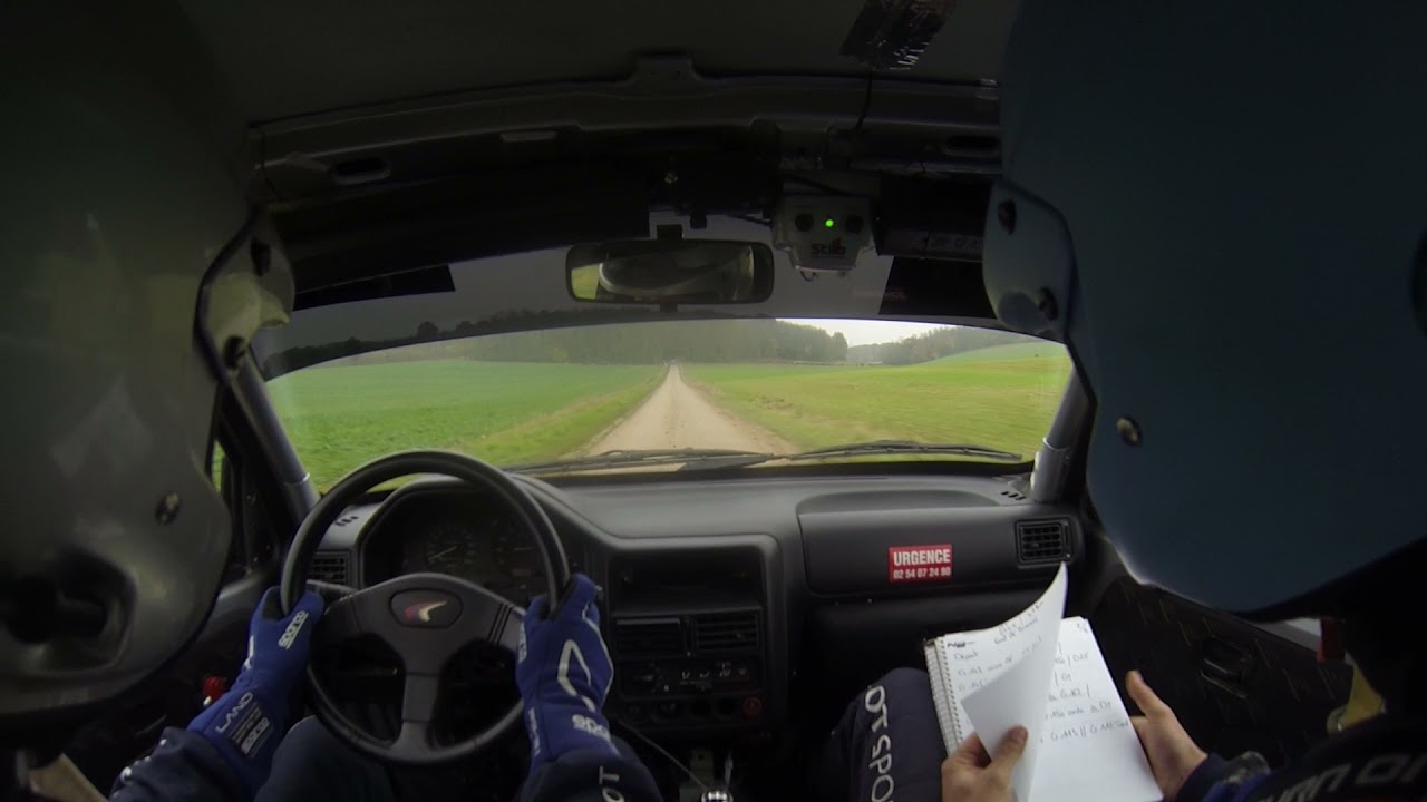 ES1 rallye grand sénonais 2021 Nicolas BRASSEUR Nicolas MOUGIN 106 A6