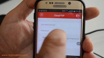 Hikvision How to setup hikvision cloud p2p on line viewing on mobile phone 1