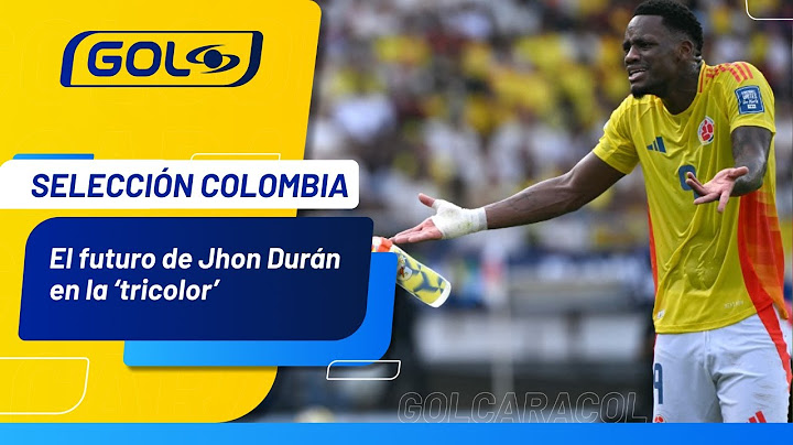 ¡Atención! Esto dijo NELSON GALLEGO del futuro de JHON DURÁN en Selección Colombia