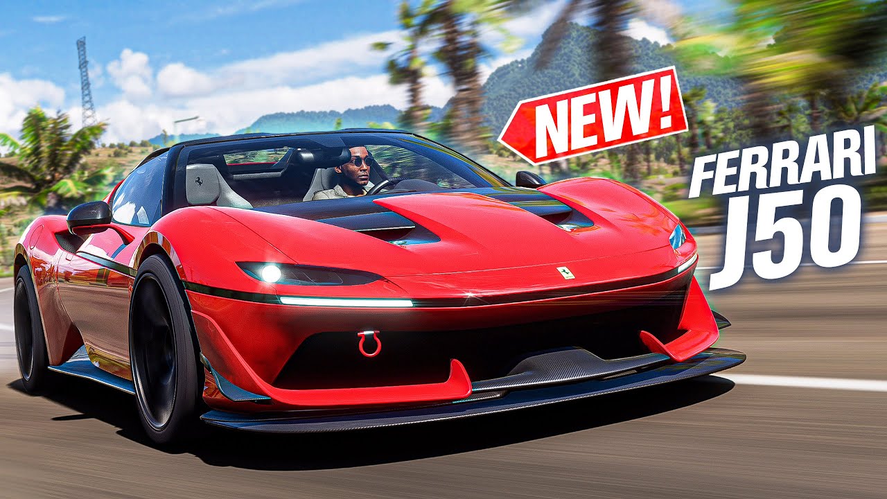 ferrari j50 New Update Forza Horizon 5 - NEW RARE Ferrari J50 Customization!