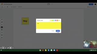 Sticky Note on Jamboard