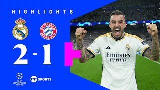 Los Blancos Hero Joselu! 🤩 | Real Madrid 2-1 Bayern Munich | Champions League Semi-Final Highlights