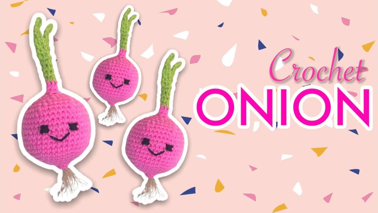 Crochet Onion | Amigurumi Onion | Sibuyas 🧅