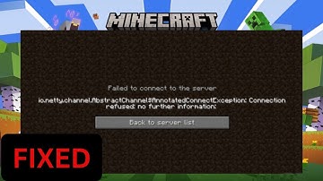 Fix Minecraft io.netty.channel.abstractchannel$annotated socketexeception network is unreachable