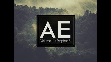 Analog Essentials Vol 1 - Prophet 6 (Demo Song)