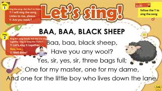 Baa, Baa, Black Sheep 51Talk song with Lyrics | Joanna Jones