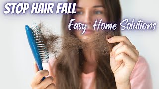 DIY -Simple Home Remedies To Prevent Hair Loss & Increase Thickness Naturally | Everyday Ingredients