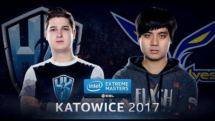 LoL - H2k-Gaming vs. Flash Wolves - Semifinal Game 3 - IEM Katowice 2017