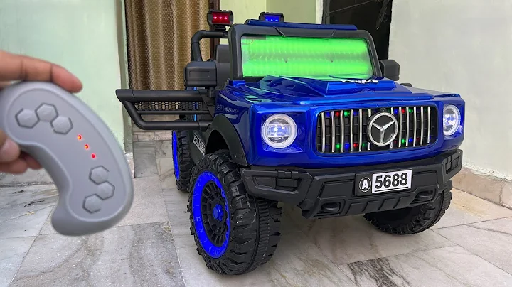 RC Mercedes G-Wagon Car Unboxing & Testing | Ride On 4x4 RC Car 🔥🔥