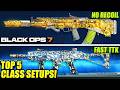 BLACK OPS 7: NEW TOP 5 FASTEST TTK META LOADOUTS After UPDATE! (BO7 Best Class Setups) BO7 Best Guns