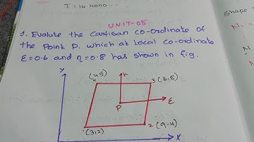 ANNA UNIVERSITY │CARTISAN CO-ORDINATE EXPLANATION │UNIT 5│ REG 2017 │ME8692│FEA │TAMIL │EASY TO PASS
