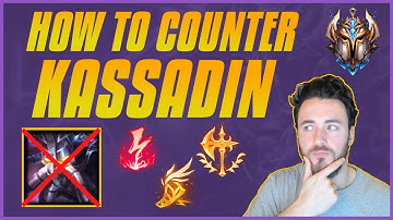HOW TO COUNTER KASSADIN : Laning Tips + Most Common Mistakes + Using Examples