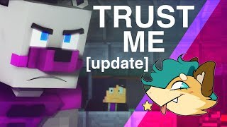 "Trust Me" [Update] | FNAF SISTER LOCATION MINECRAFT SONG w/ CK9C + EnchantedMob chords