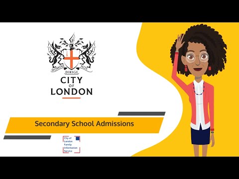 City of London Secondary Schools Admissions Video 2025-26