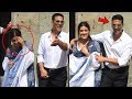 Akshay Kumar FUNNY Moments With Nupur Sanon While Doing Photoshoot For “Filhaal” Song