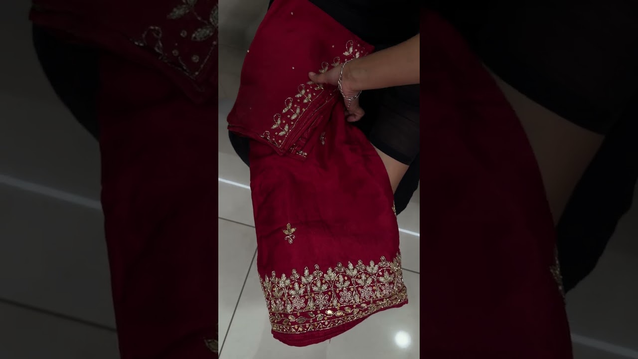 Коллекция не сшитых вручную костюмов-сальваров из крепа доступна для записи на просмотр.