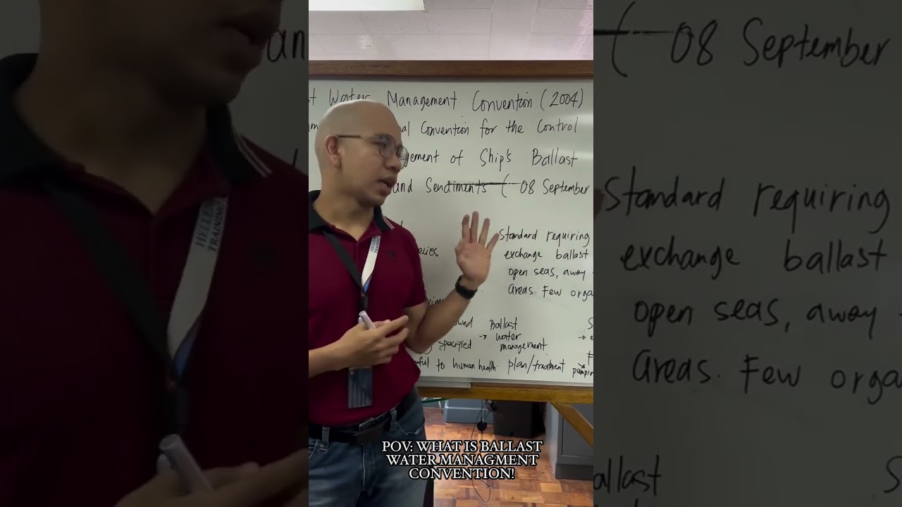 POV: WHAT IS BALLAST WATER MANAGEMENT