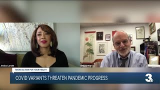 COVID variants threaten pandemic progress