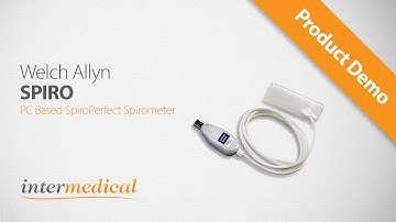 Welch Allyn PC-Based SpiroPerfect Spirometer with 3l Syringe DEMO