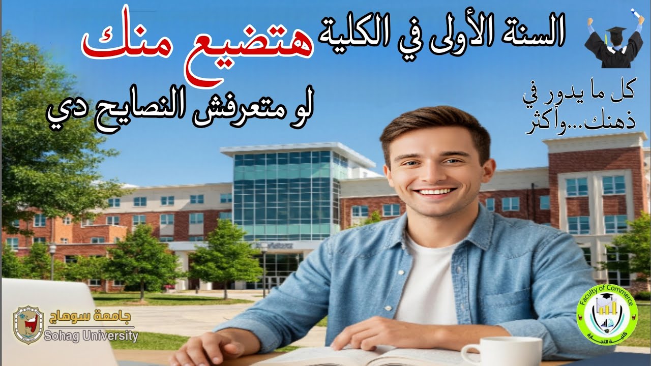 خبايا كلية تجارة جامعة سوهاج🏛دليلك الكامل لأول مرة في الكلية🎓