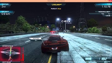 Need for Speed Most Wanted 2012 - McLaren MP4 12C (Orange)