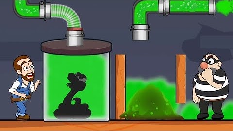 Home Pipe Rescue Gameplay Level Solution/ Mobile Game Pull The Pipe