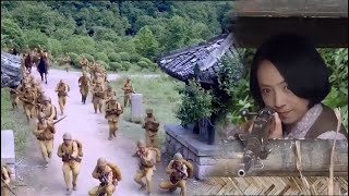 Anti-Japanese Movie | Chinese army ambushes Japanese camp with "nail mines," blowing them to pieces