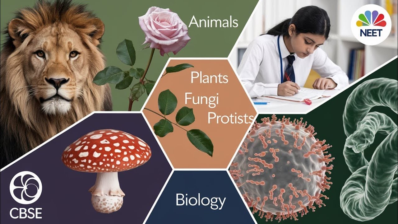 Biological Classification 2024 : 3D Animation of the Five Kingdoms Explained