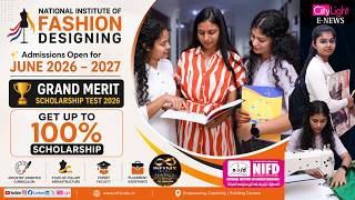 National Institute of Fashion Designing  Grand Merit Scholarship Test 2026  Admissions Open News
