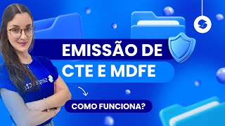 Emissão de CTe e MDFe no transporte de cargas brasileiro