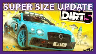 NEW Super Size Update First Look | Ice Bentley and New Playground Props | Dirt 5