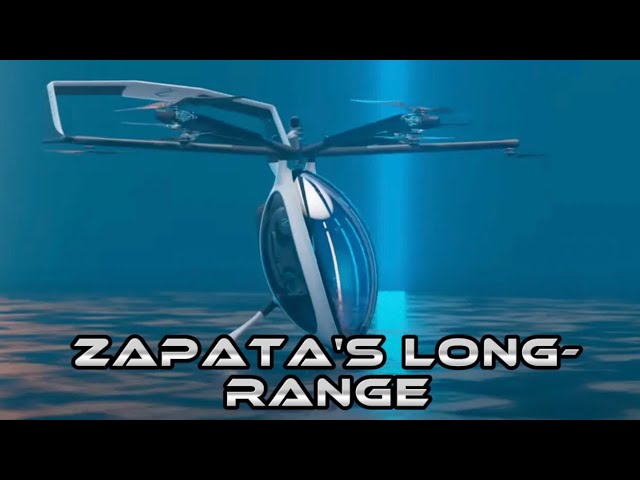 Zapata's long-range, buy 'n' fly eVTOL aircraft is a turbine hybrid