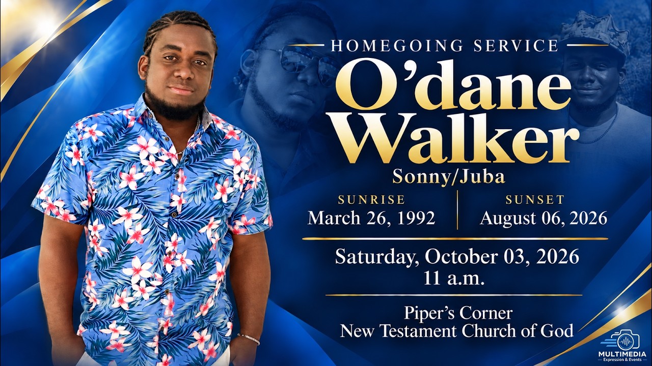 HOMEGOING SERVICE FOR THE LATE O'DANE WALKER | OCT. 3, 2026