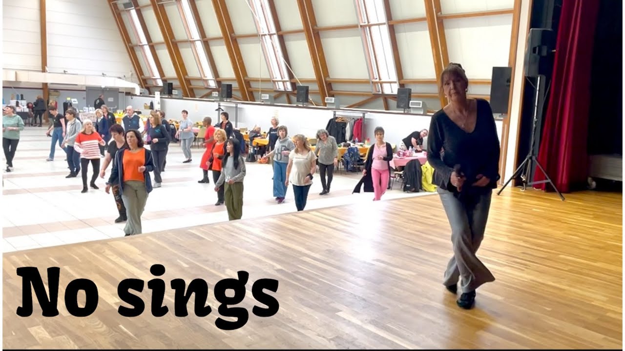 No Sings Line Dance de Ria Vos (NL) 