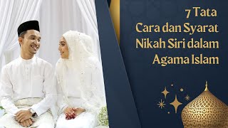 Download Lagu 7 Tata Cara dan Syarat Nikah Siri dalam Agama Islam MP3