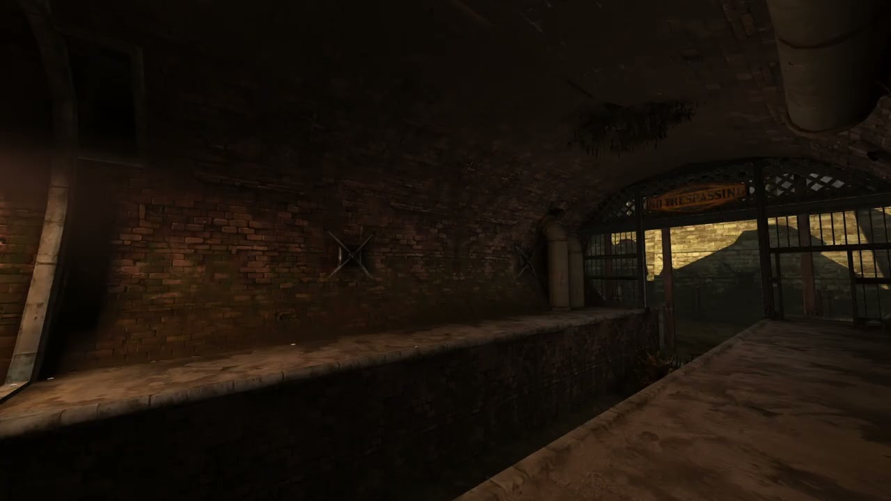 Hiding in the Storm Drain Ambience | Drapers Ward Sewers | Running Water Sound | Dishonored Ambience