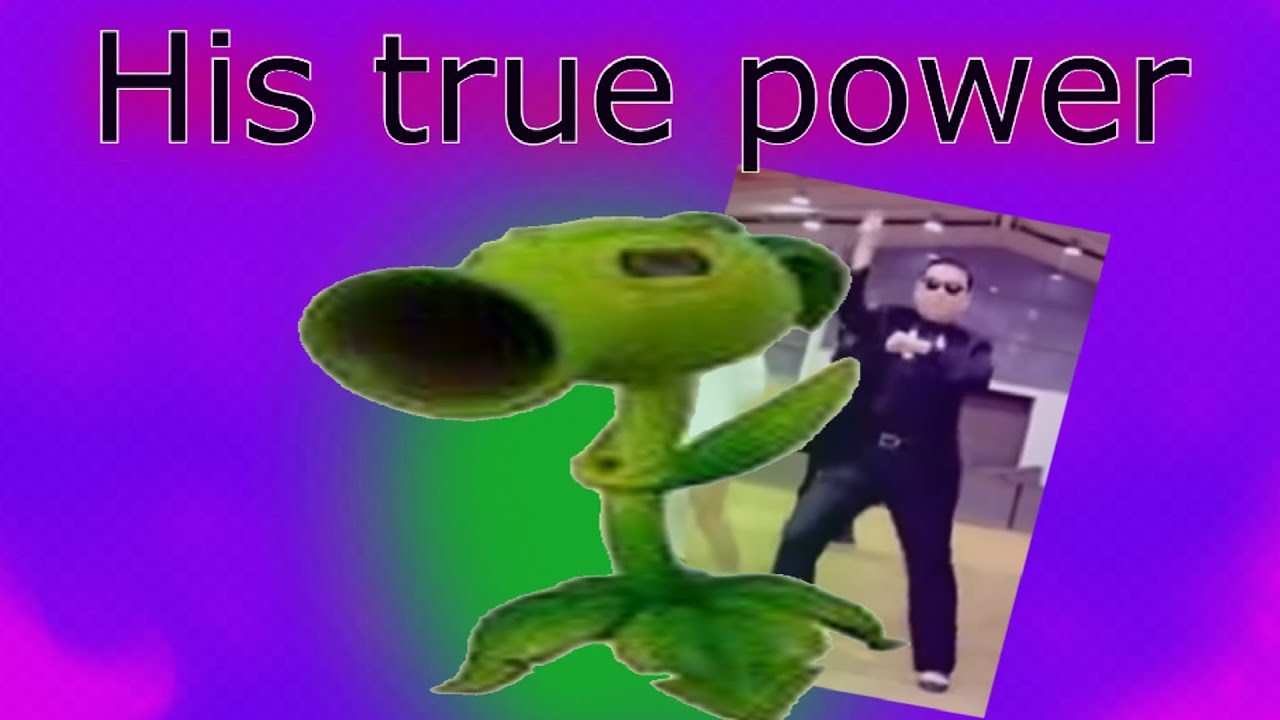 peashooter doing Gangnam Style!!! I guess.... YouTube